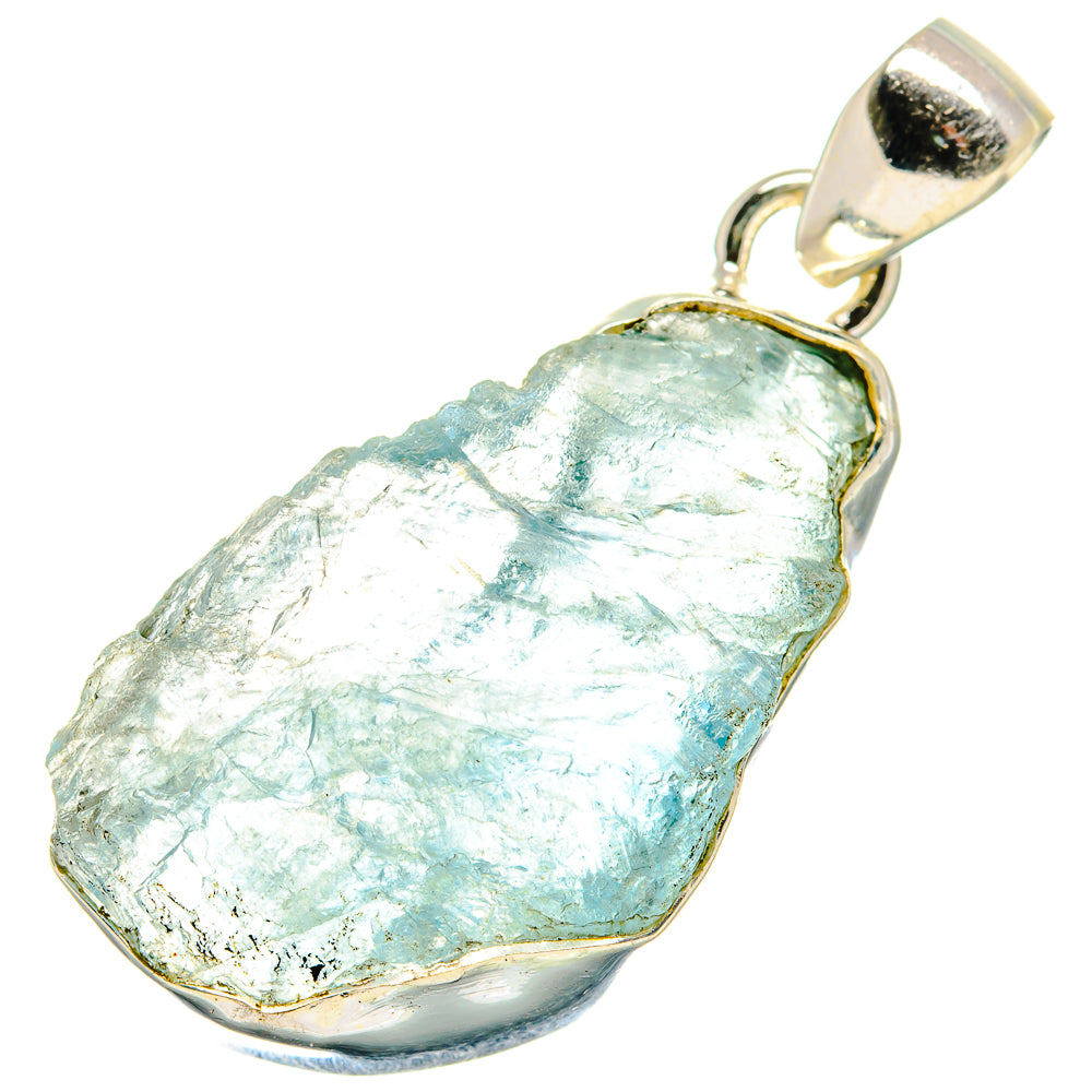 Aquamarine Pendants handcrafted by Anasilvercos - PD20724