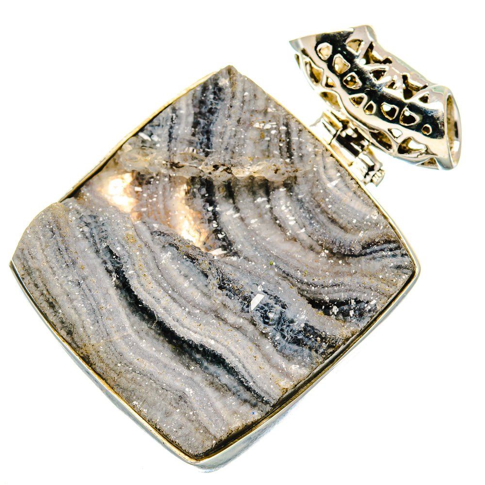 Desert Druzy Pendants handcrafted by Anasilvercos - PD20730