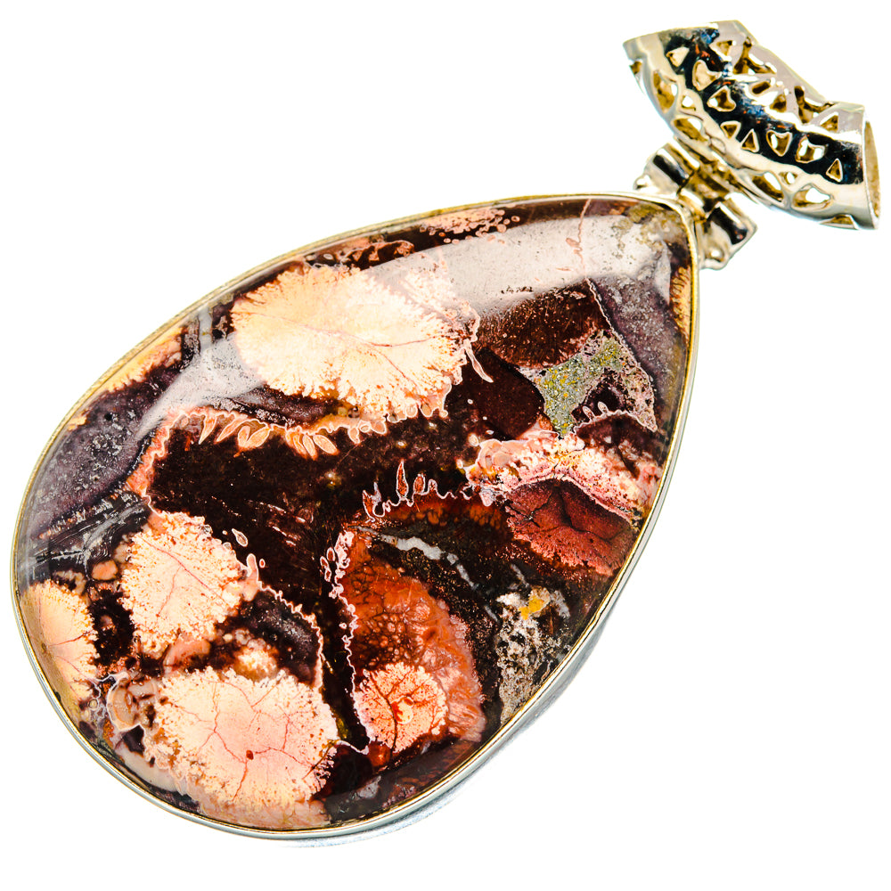 Poppy Jasper Pendants handcrafted by Anasilvercos - PD20768