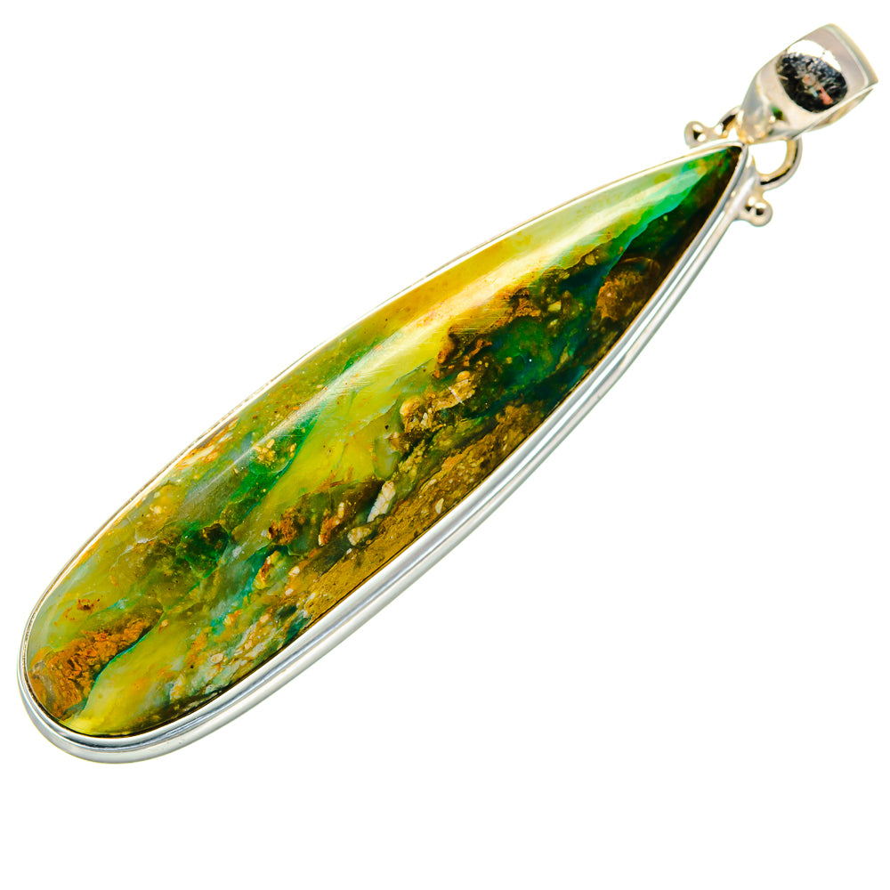 Peruvian Opal Pendants handcrafted by Anasilvercos - PD20769