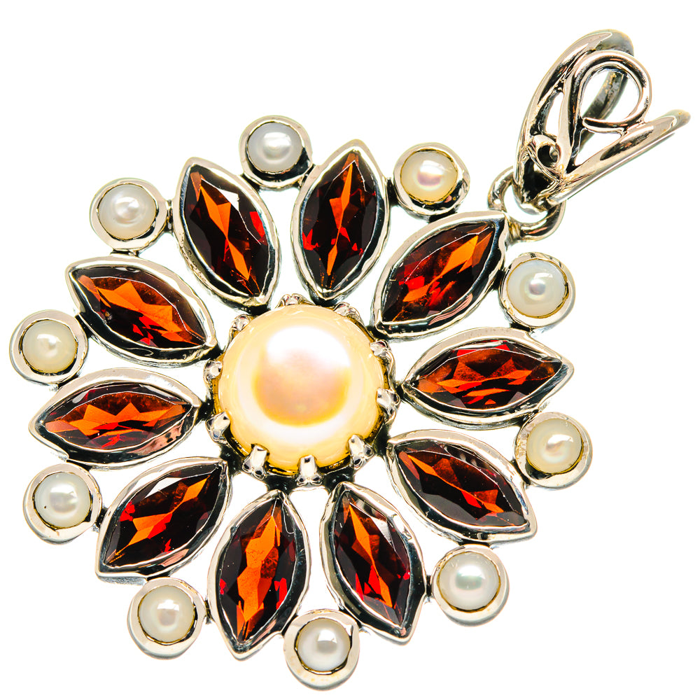 Garnet Pendants handcrafted by Anasilvercos - PD20772