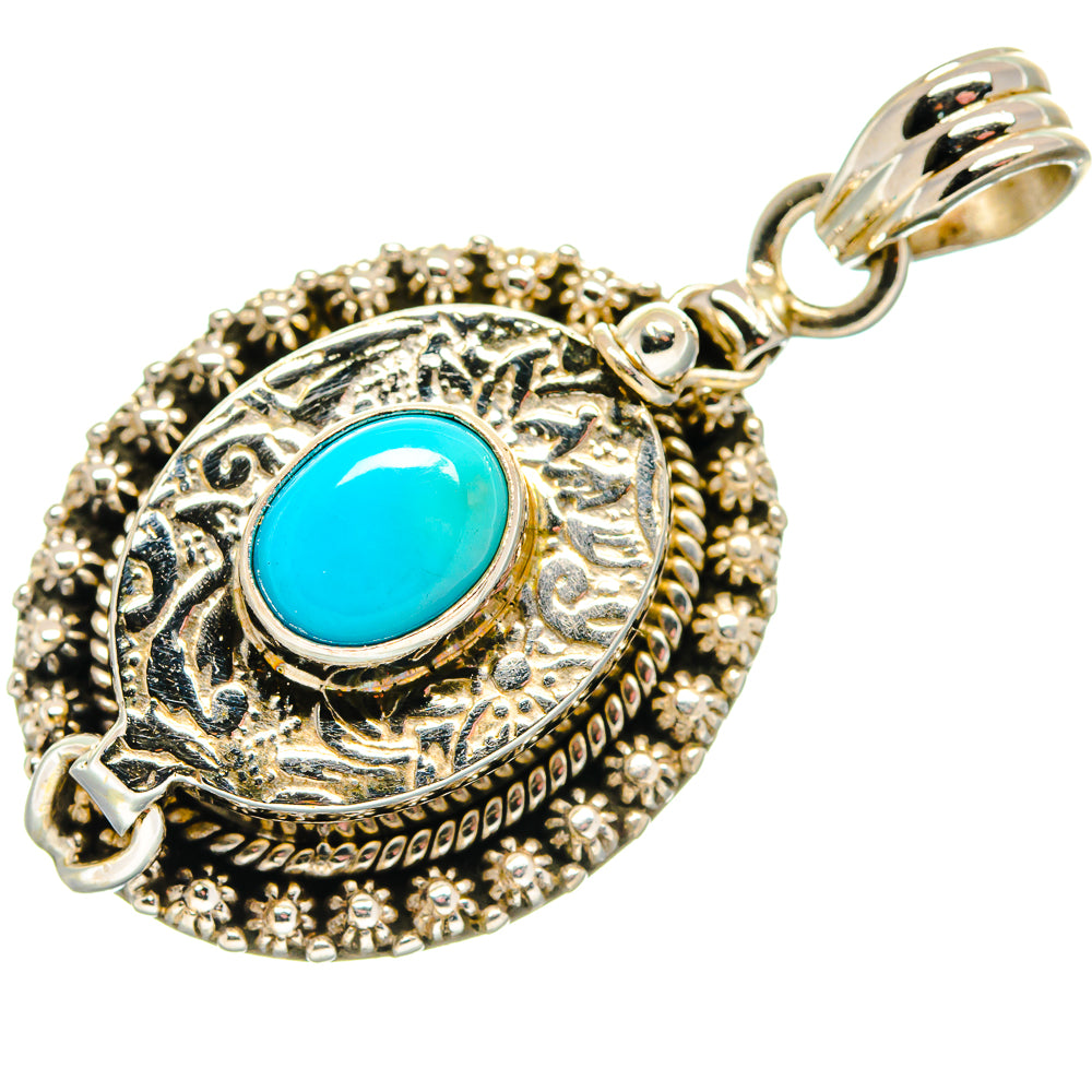 Larimar Pendants handcrafted by Anasilvercos - PD20796 - Photo 2