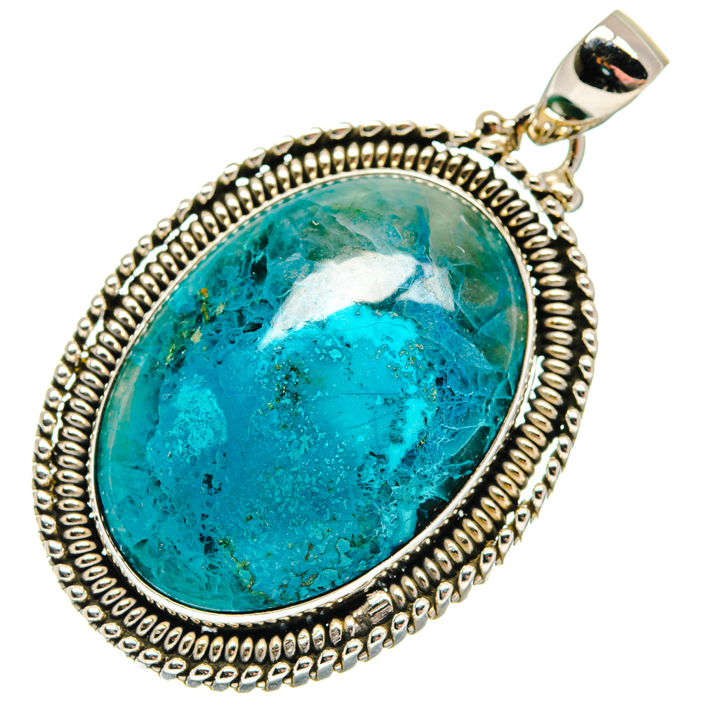 Chrysocolla Pendants handcrafted by Anasilvercos - PD20800