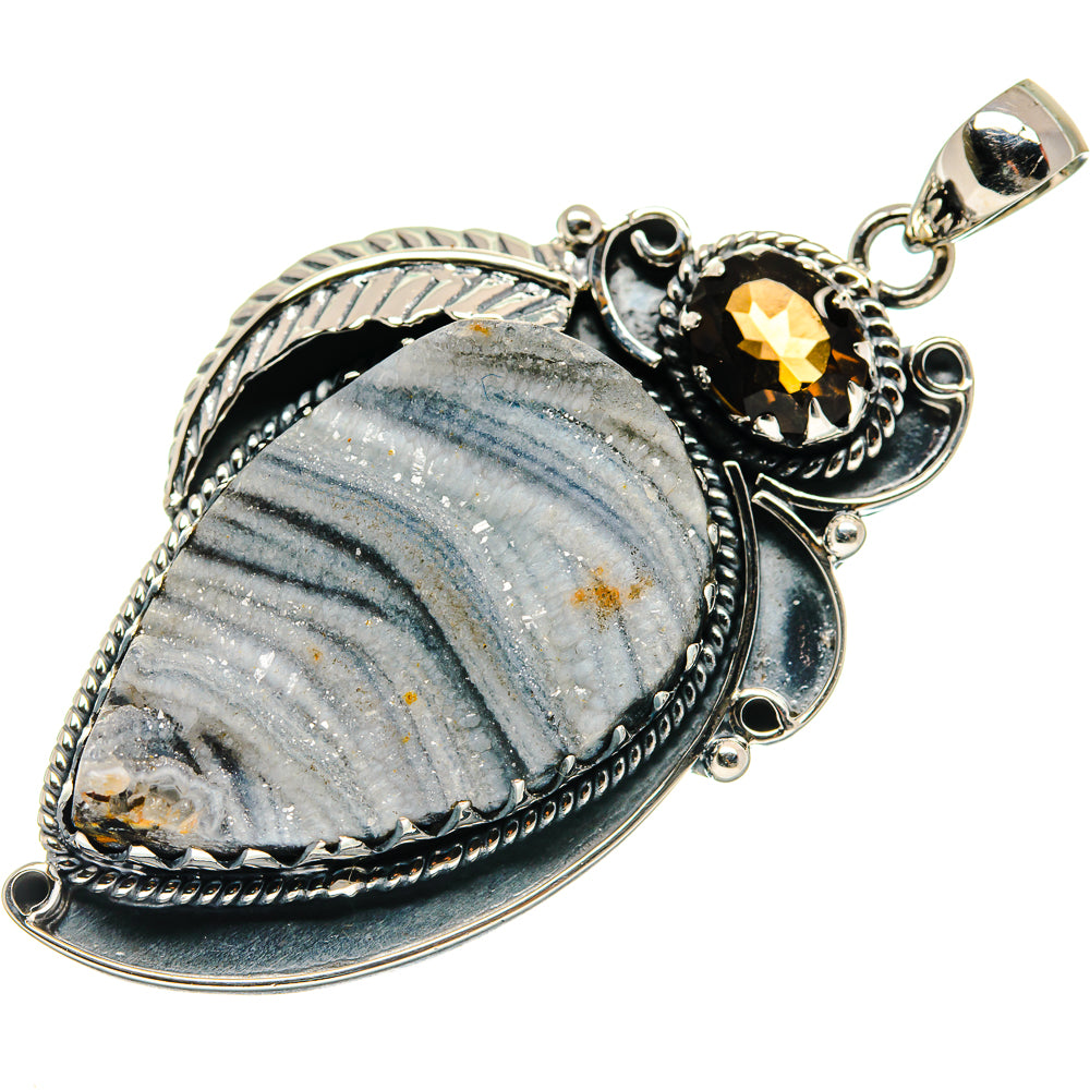 Desert Druzy Pendants handcrafted by Anasilvercos - PD20821