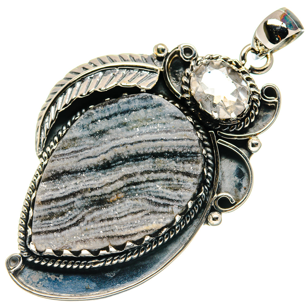 Desert Druzy Pendants handcrafted by Anasilvercos - PD20822