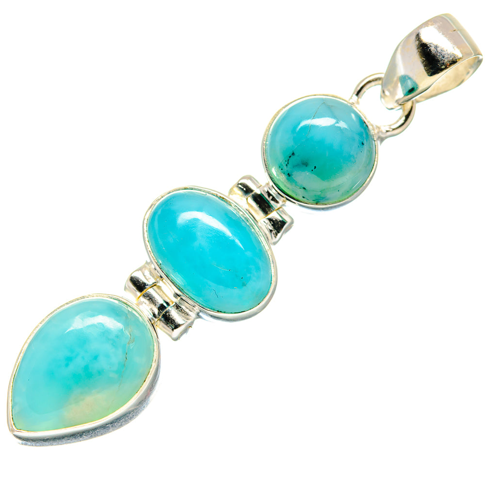 Larimar Pendants handcrafted by Anasilvercos - PD20828
