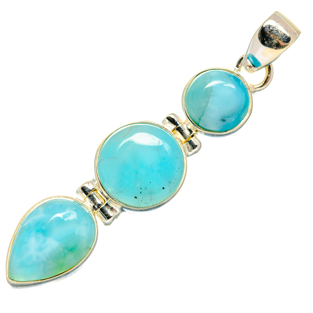 Larimar Pendants handcrafted by Anasilvercos - PD20830