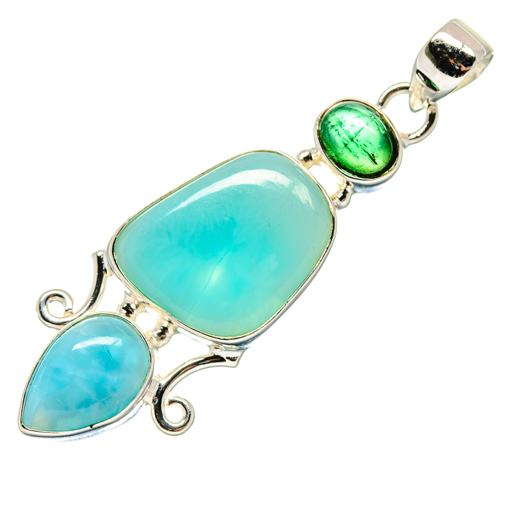 Larimar Pendants handcrafted by Anasilvercos - PD20832