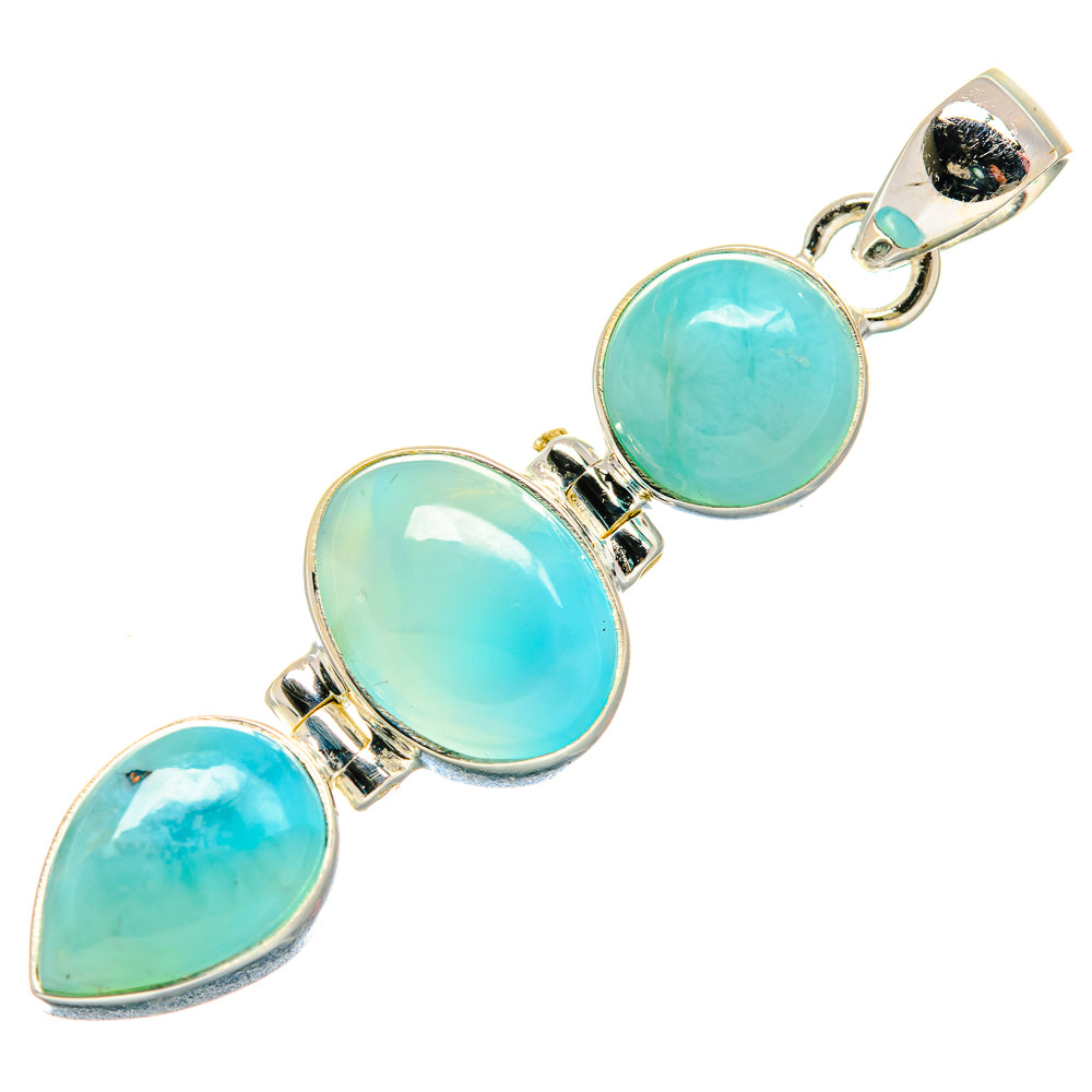 Larimar Pendants handcrafted by Anasilvercos - PD20836 - Photo 2