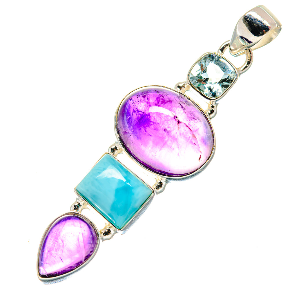 Amethyst Pendants handcrafted by Anasilvercos - PD20841
