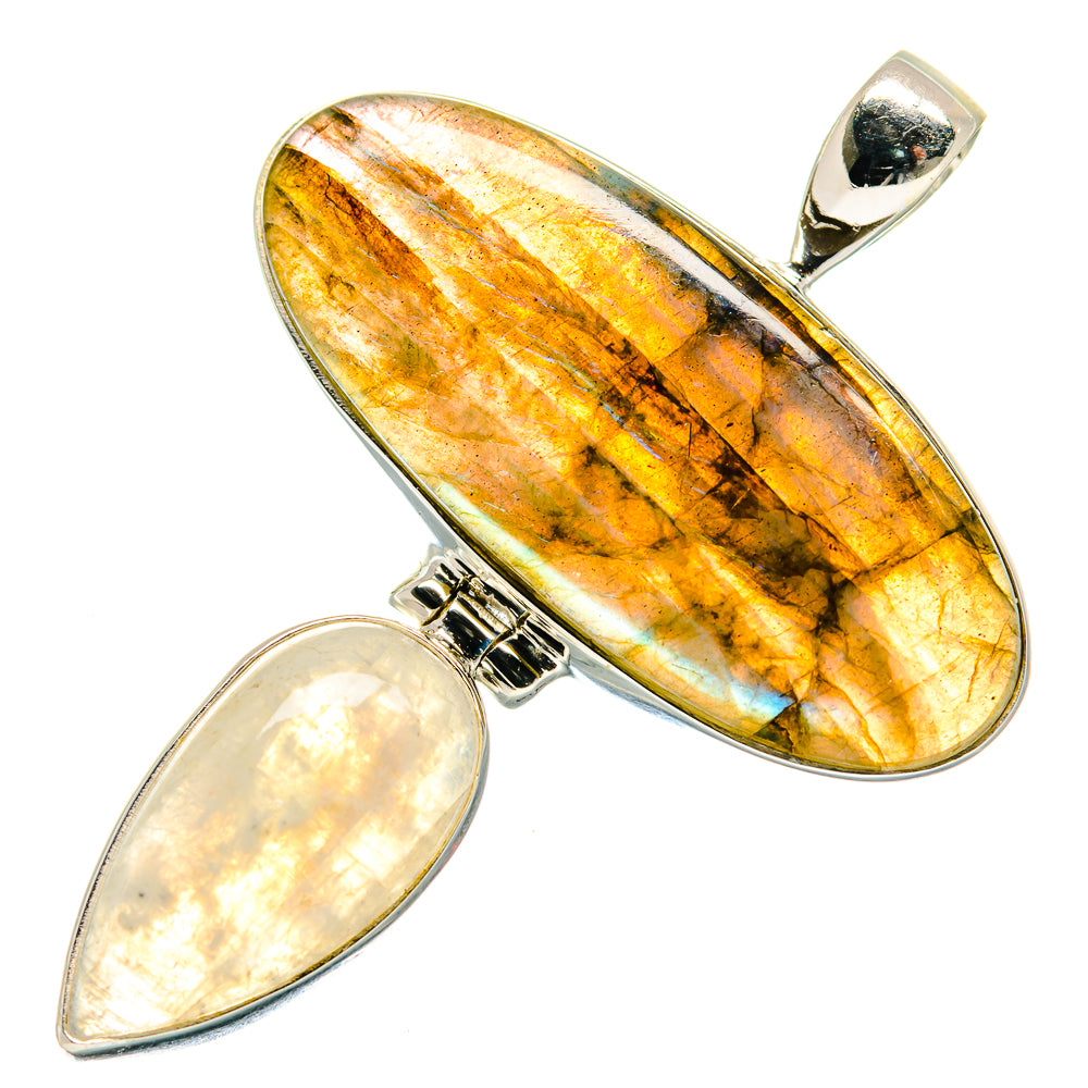 Labradorite Pendants handcrafted by Anasilvercos - PD20866