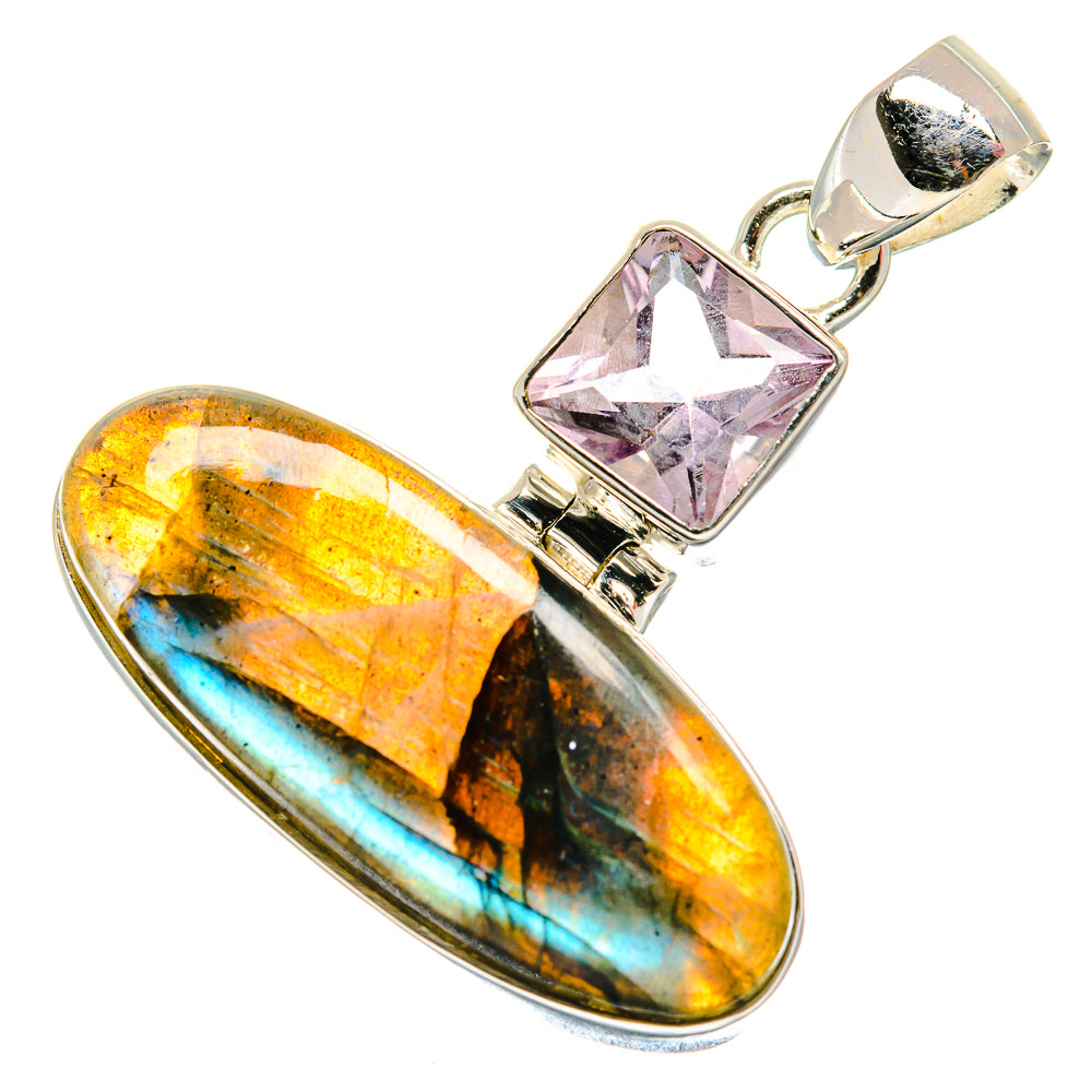Labradorite Pendants handcrafted by Anasilvercos - PD20871