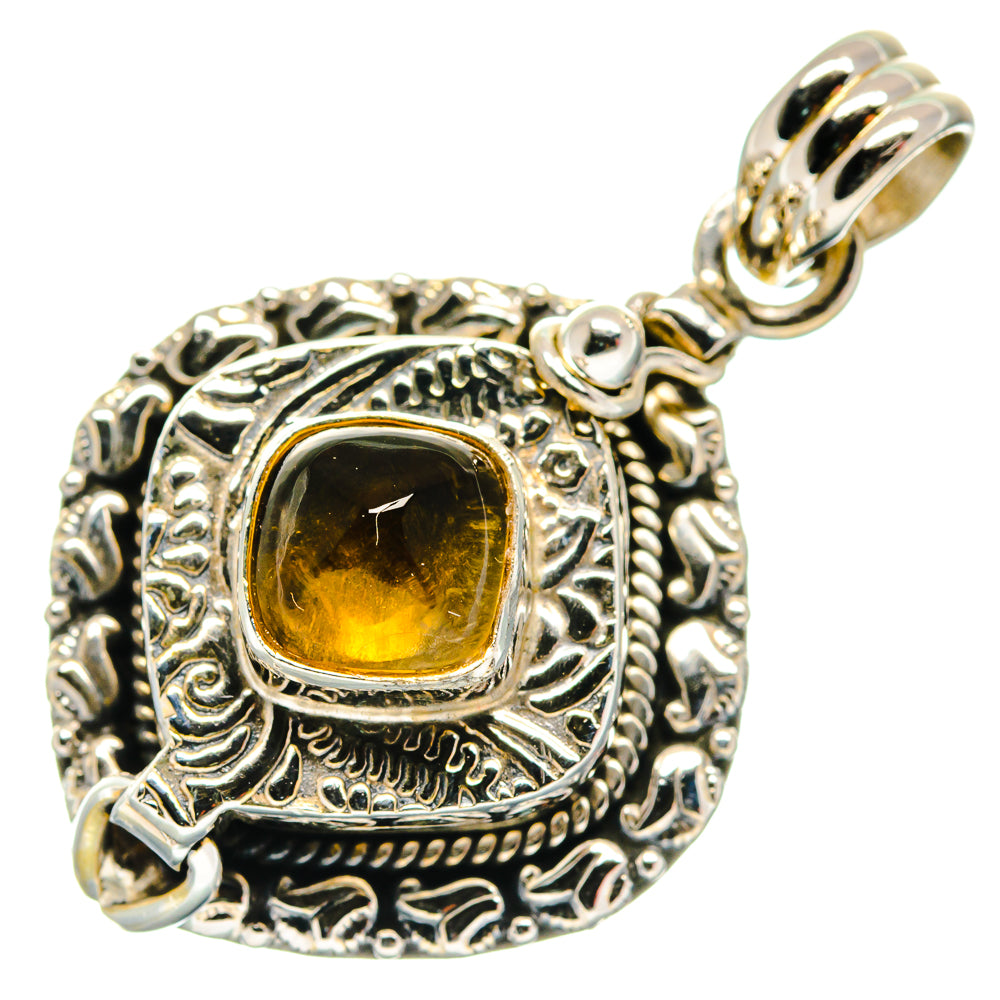 Citrine Pendants handcrafted by Anasilvercos - PD20875
