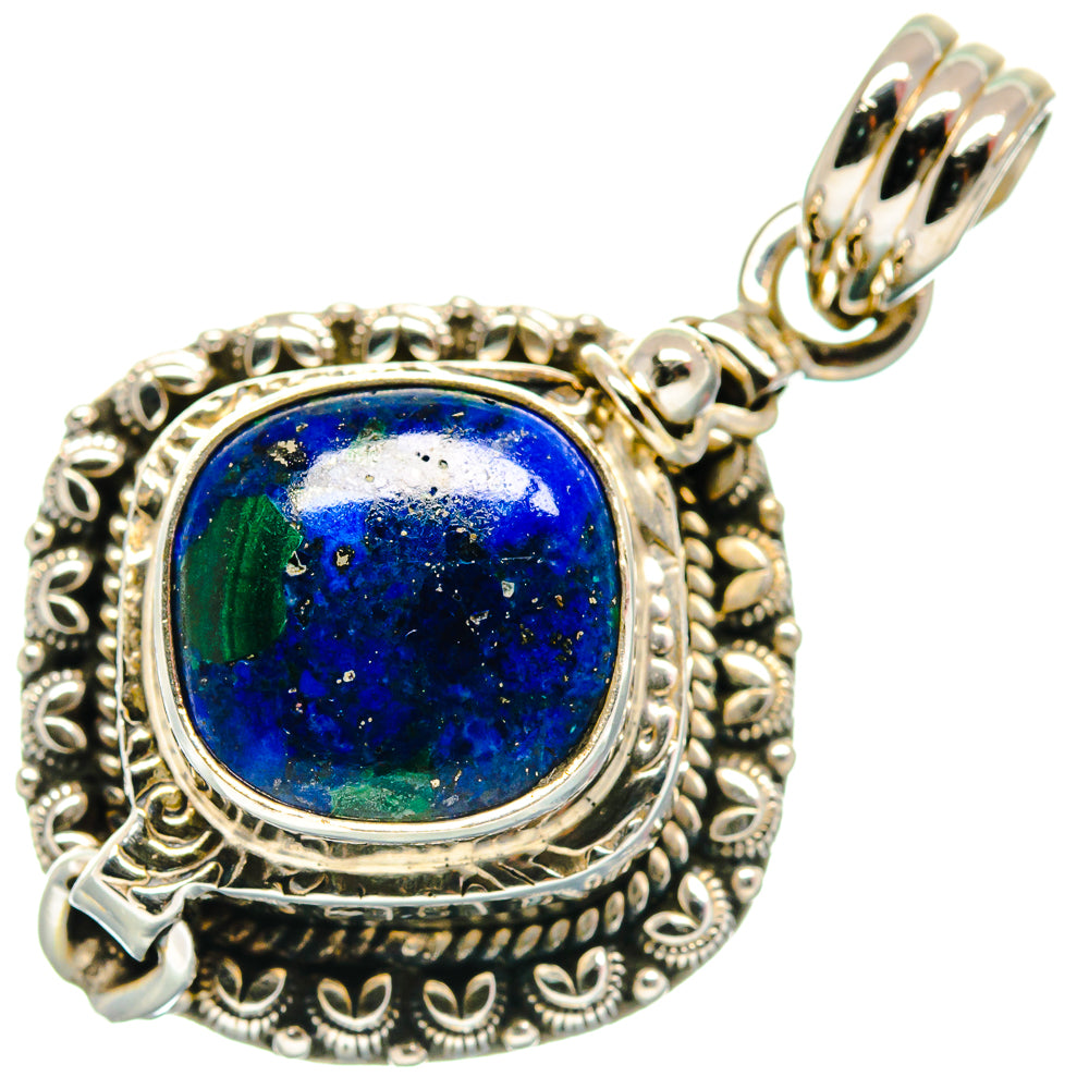 Azurite Pendants handcrafted by Anasilvercos - PD20884