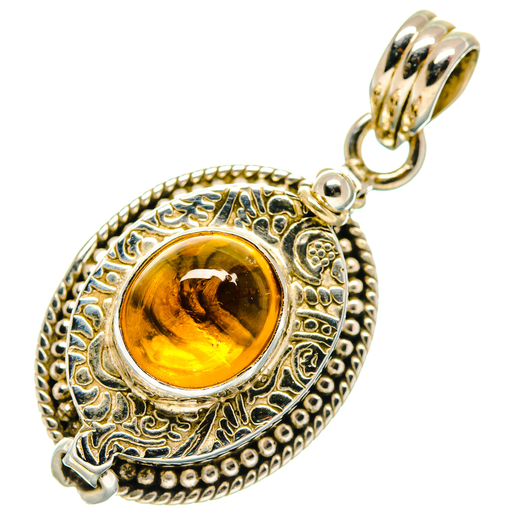 Citrine Pendants handcrafted by Anasilvercos - PD20892