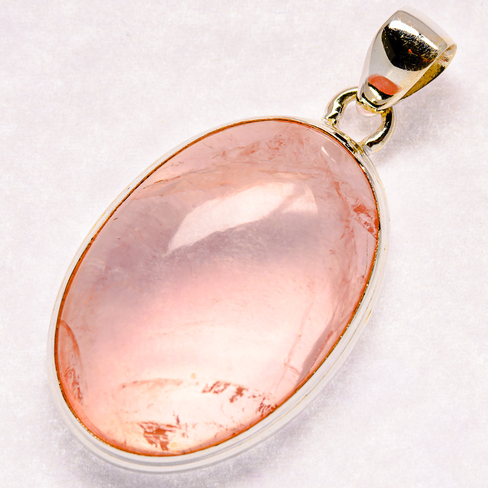 Rose Quartz Pendants handcrafted by Anasilvercos - PD20900 - Photo 2