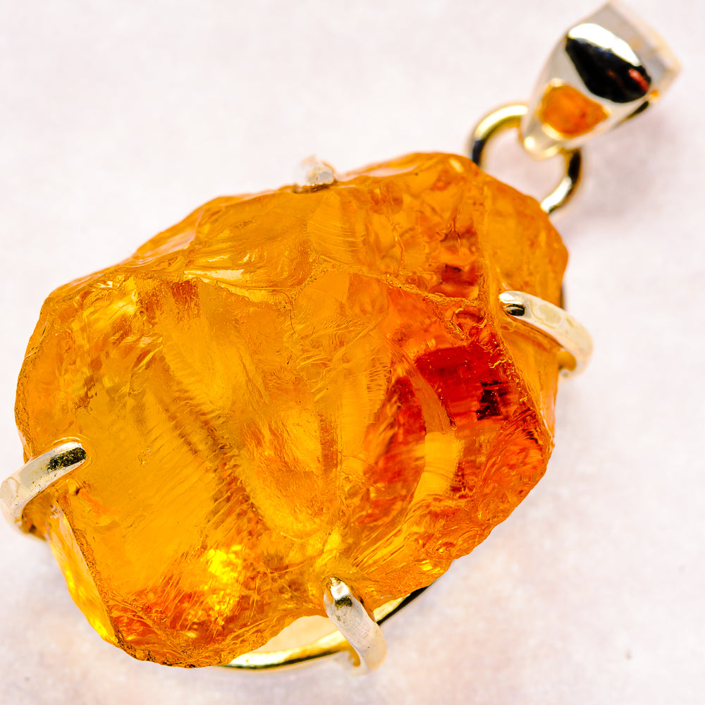 Citrine Pendants handcrafted by Anasilvercos - PD20923