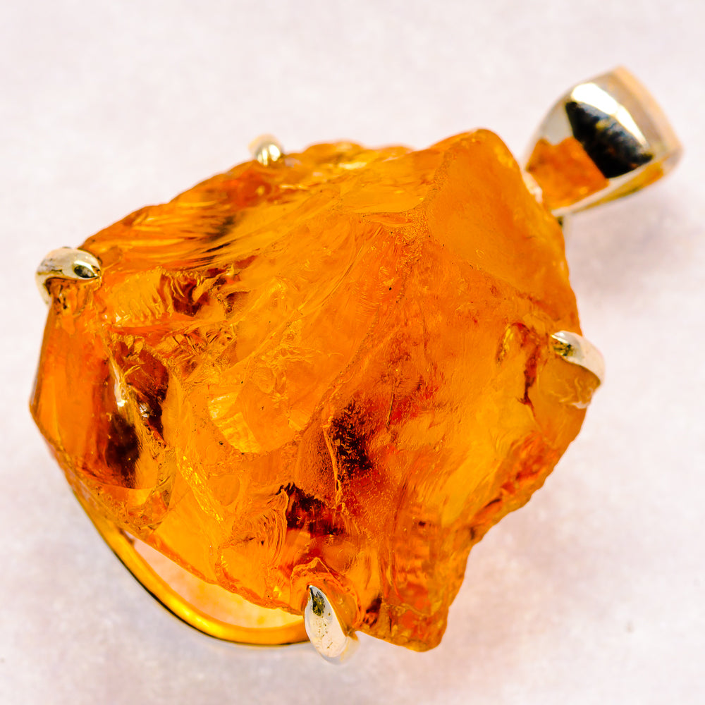 Citrine Pendants handcrafted by Anasilvercos - PD20927