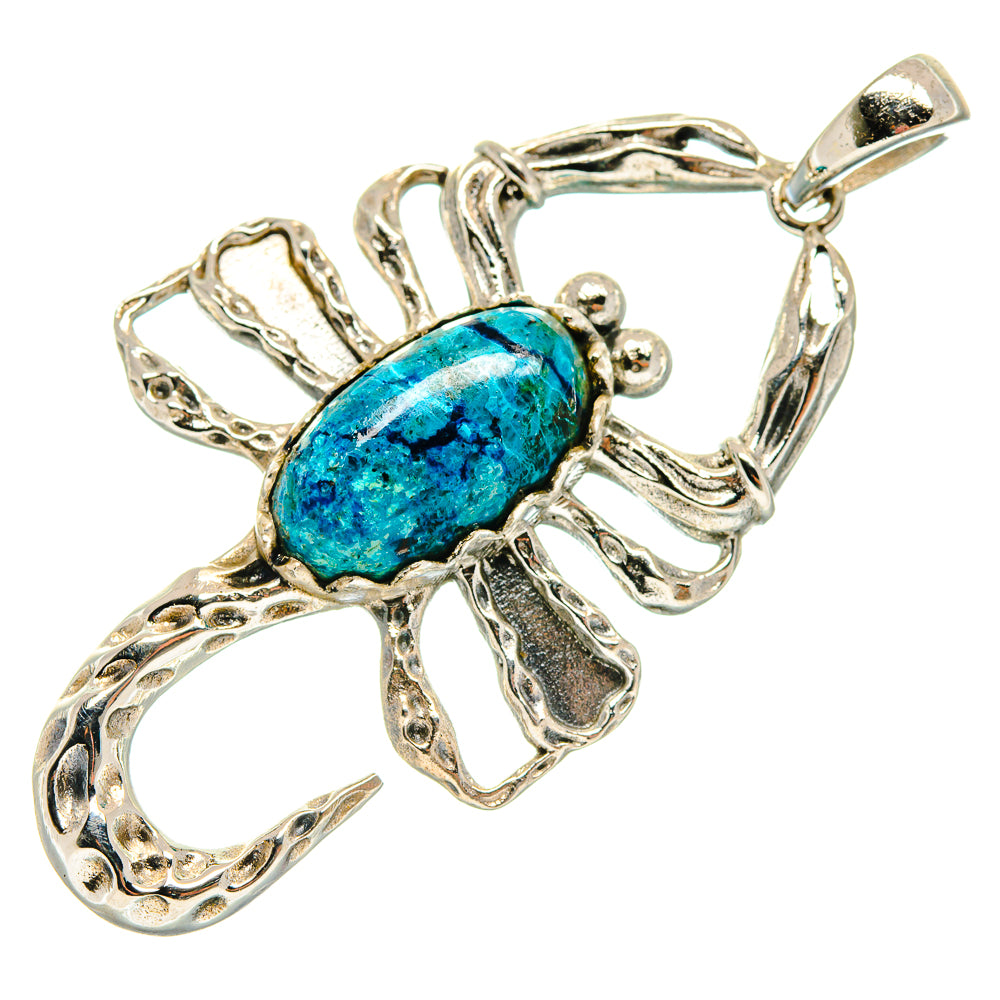 Shattuckite Pendants handcrafted by Anasilvercos - PD20956