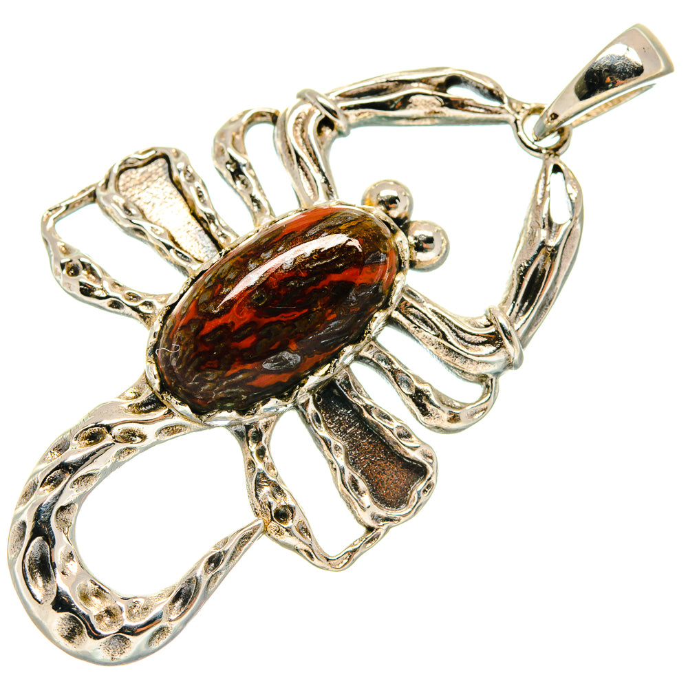 Moroccan Agate Pendants handcrafted by Anasilvercos - PD20958