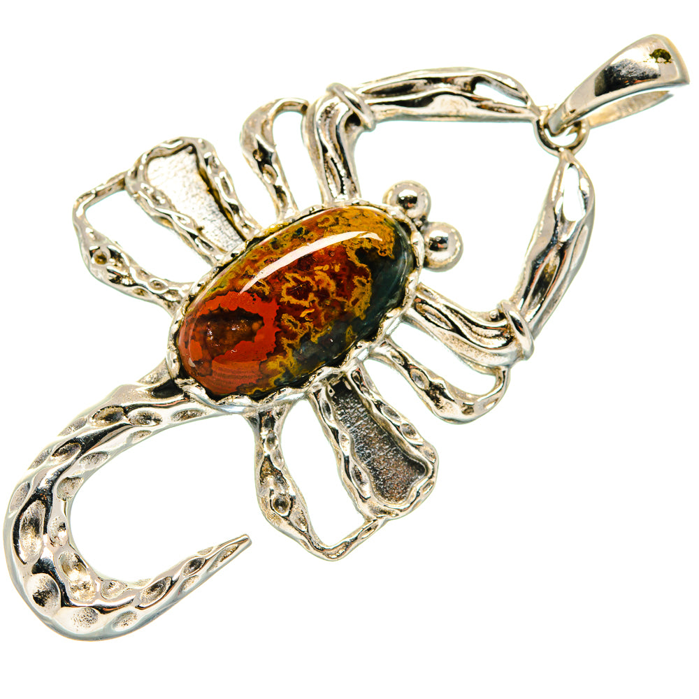 Moroccan Agate Pendants handcrafted by Anasilvercos - PD20960