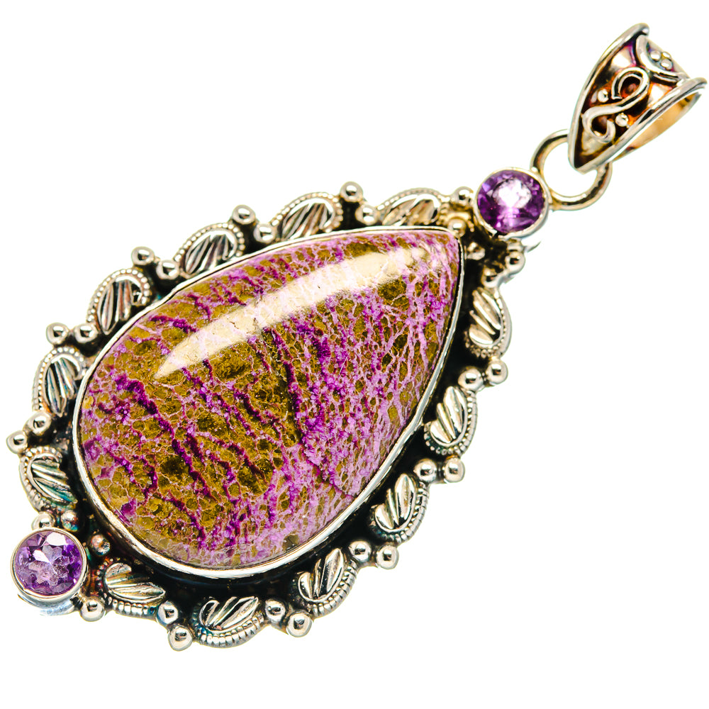 Stichtite Pendants handcrafted by Anasilvercos - PD20962