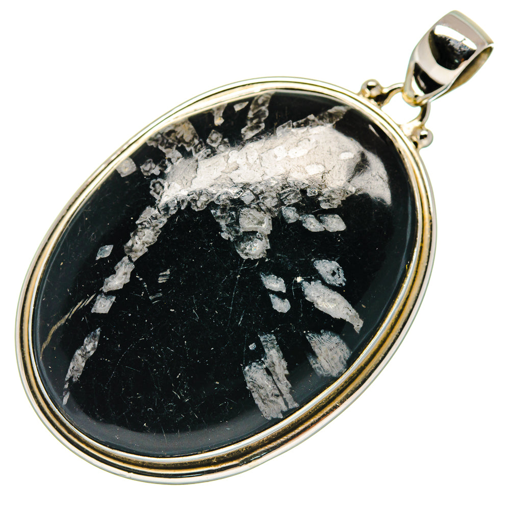 Chrysanthemum Stone Pendants handcrafted by Anasilvercos - PD20968