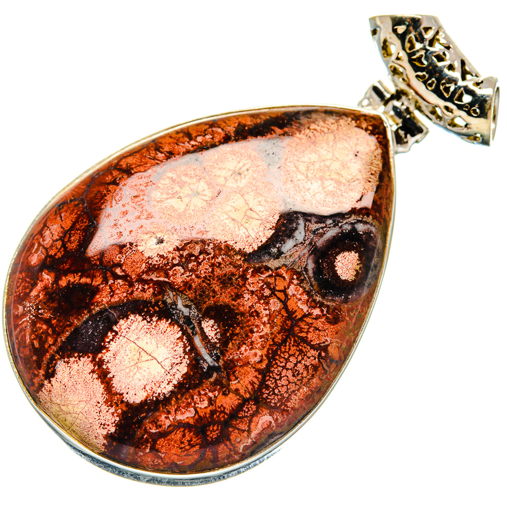 Poppy Jasper Pendants handcrafted by Anasilvercos - PD20988