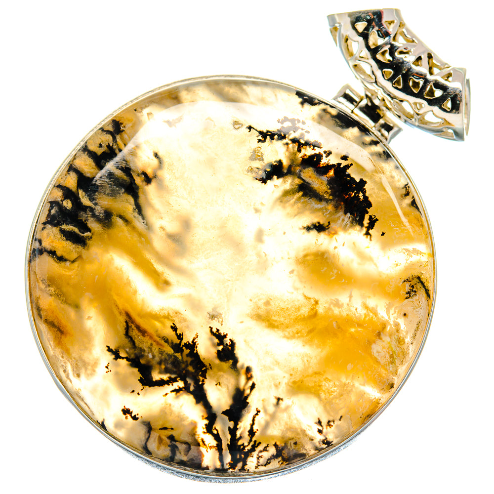 Plume Agate Pendants handcrafted by Anasilvercos - PD20990
