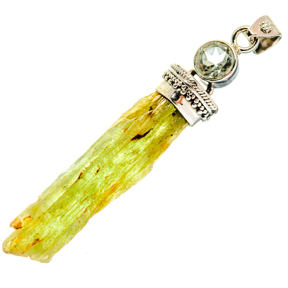 Peridot Pendants handcrafted by Anasilvercos - PD21004