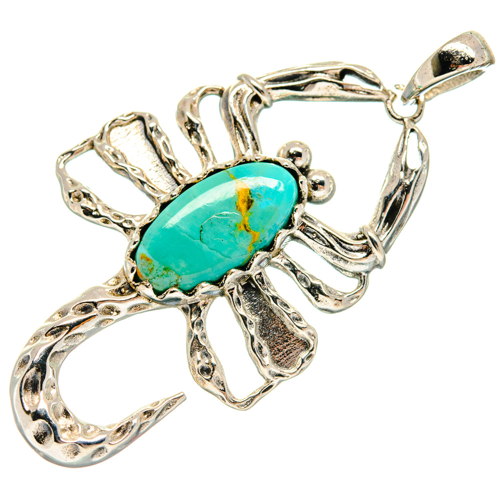 Turquoise Pendants handcrafted by Anasilvercos - PD21011