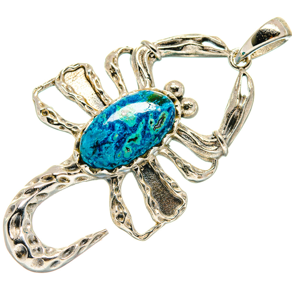 Shattuckite Pendants handcrafted by Anasilvercos - PD21012