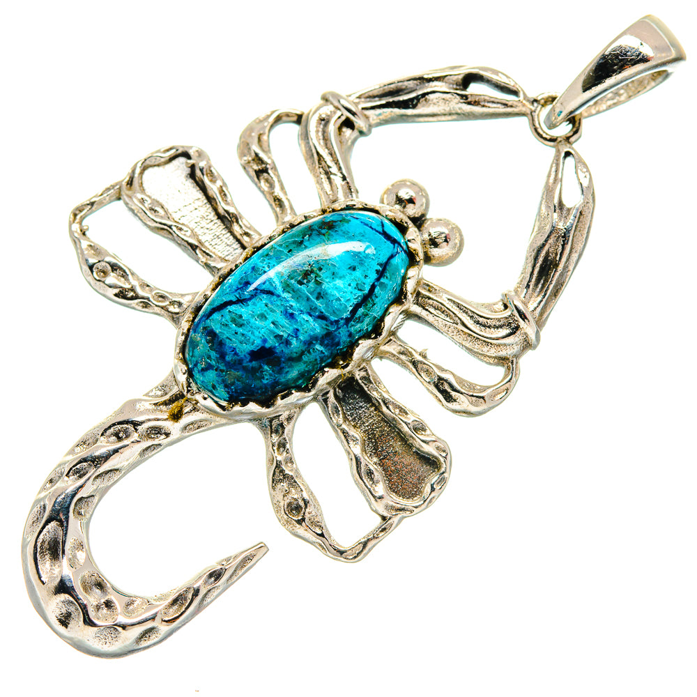 Shattuckite Pendants handcrafted by Anasilvercos - PD21014