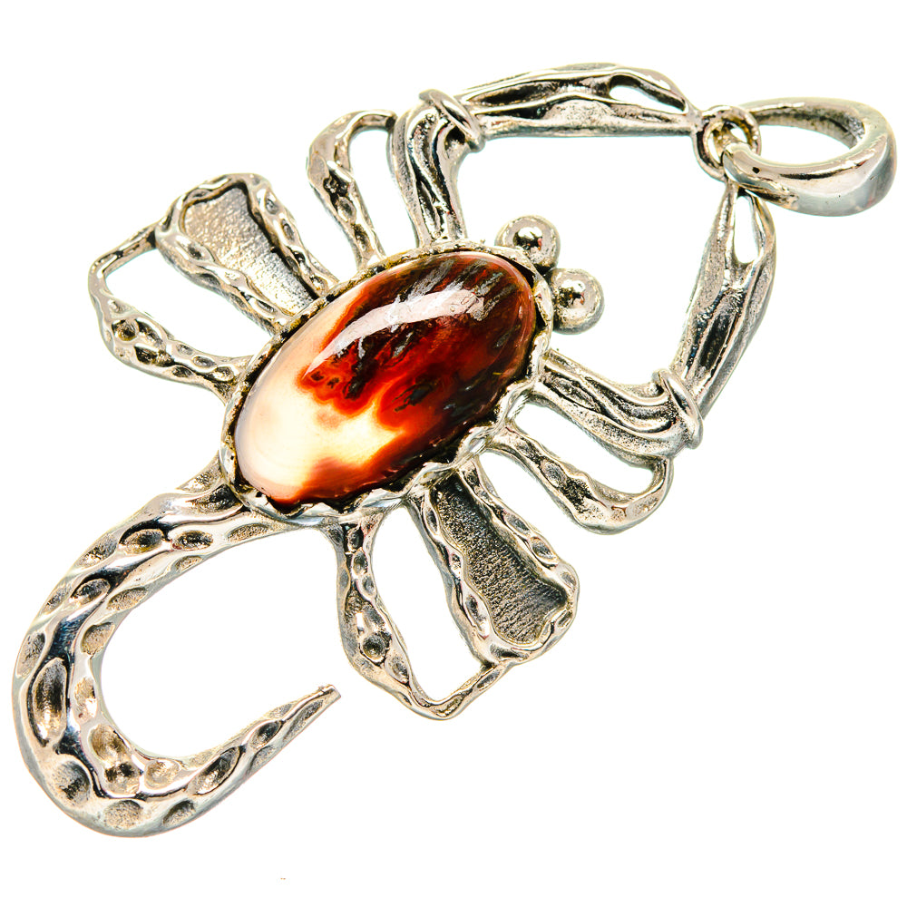 Moroccan Agate Pendants handcrafted by Anasilvercos - PD21015
