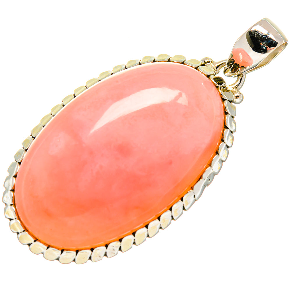 Pink Opal Pendants handcrafted by Anasilvercos - PD21026