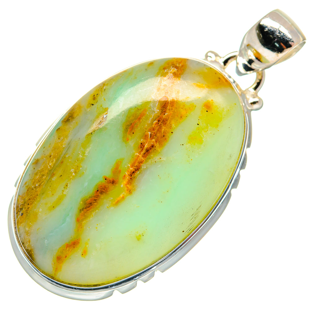 Peruvian Opal Pendants handcrafted by Anasilvercos - PD21029