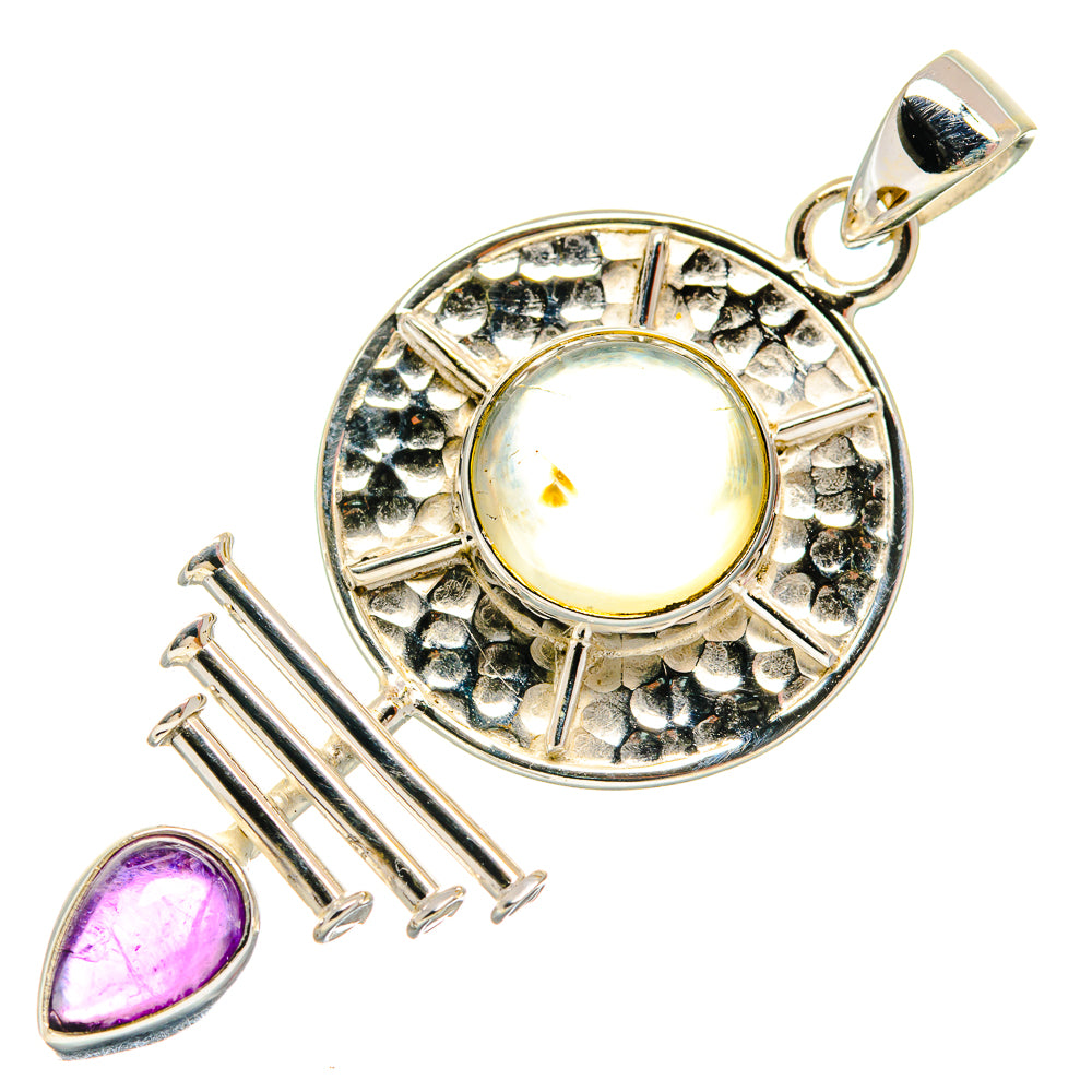 Citrine Pendants handcrafted by Anasilvercos - PD21057