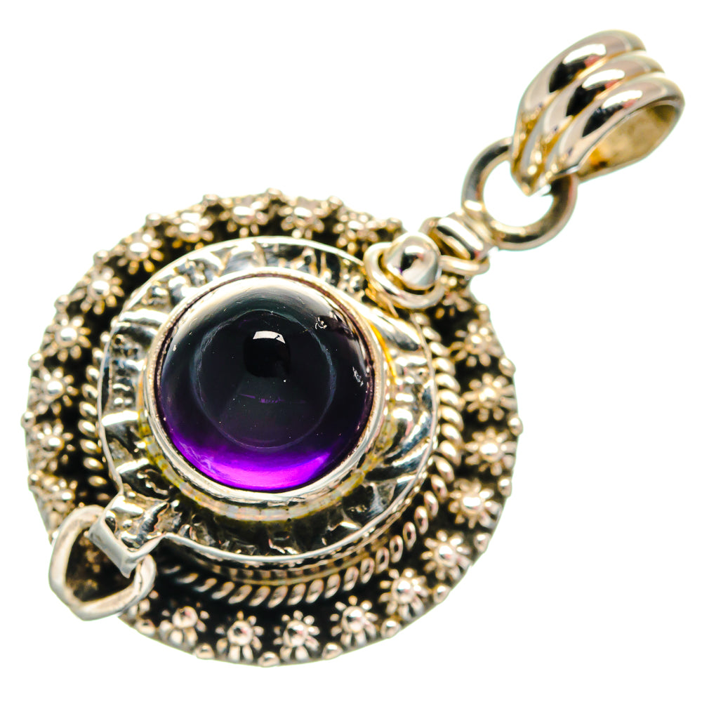 Amethyst Pendants handcrafted by Anasilvercos - PD21097