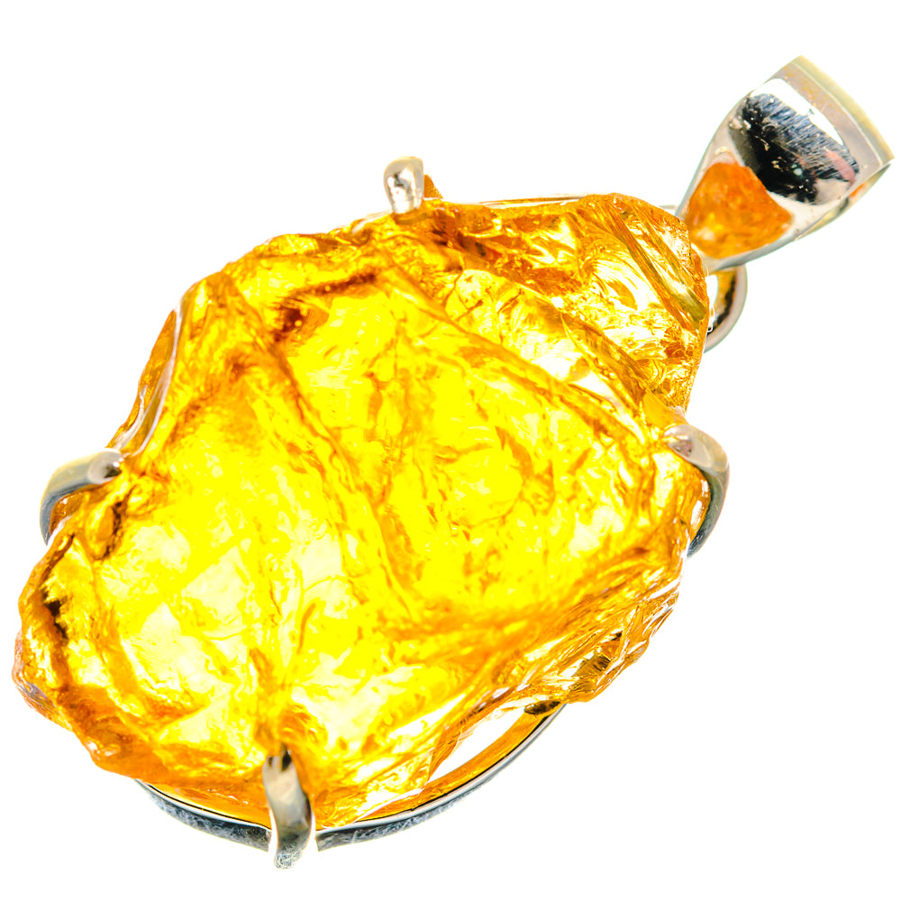 Citrine Pendants handcrafted by Anasilvercos - PD21115