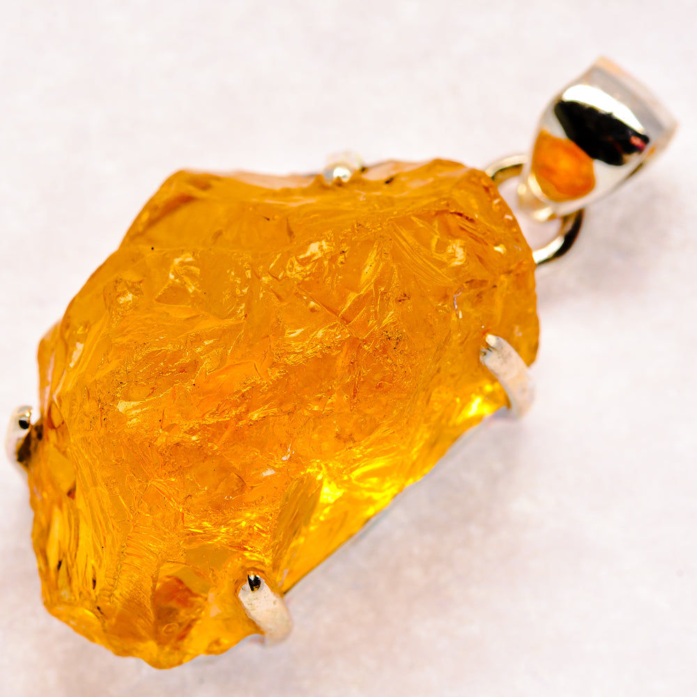 Citrine Pendants handcrafted by Anasilvercos - PD21116