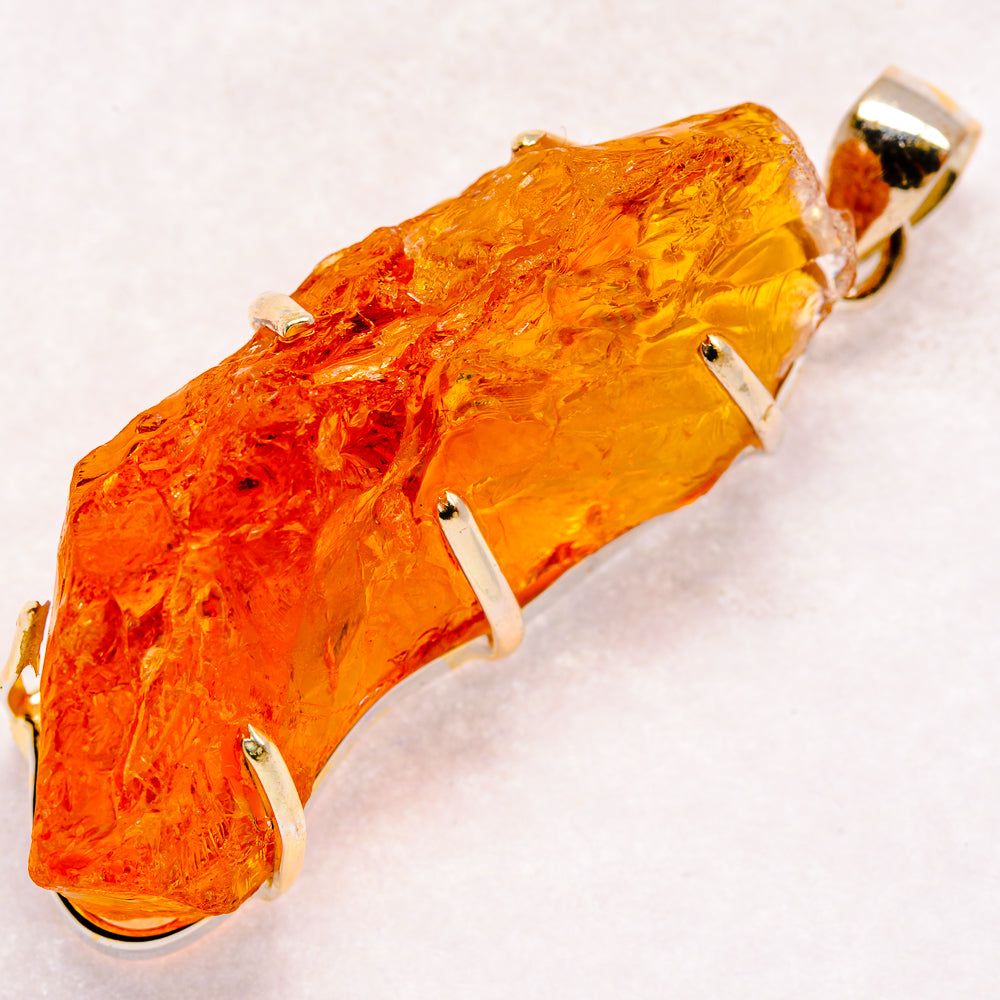 Citrine Pendants handcrafted by Anasilvercos - PD21117