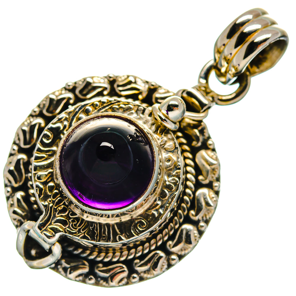 Amethyst Pendants handcrafted by Anasilvercos - PD21152