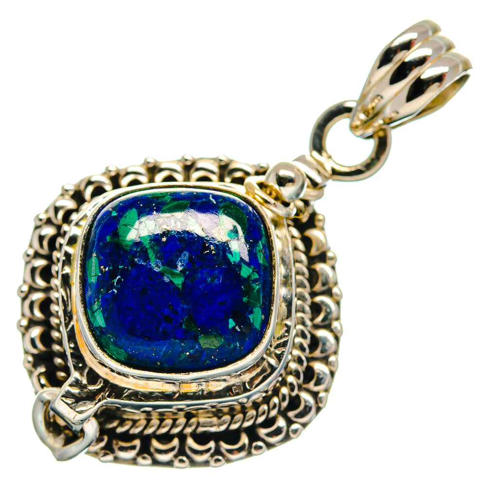 Azurite Pendants handcrafted by Anasilvercos - PD21156
