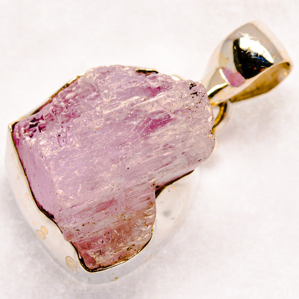 Kunzite Pendants handcrafted by Anasilvercos - PD21178