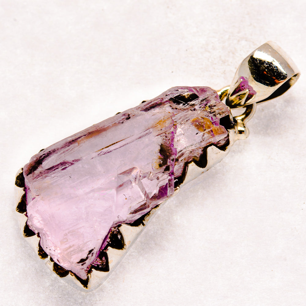 Kunzite Pendants handcrafted by Anasilvercos - PD21181