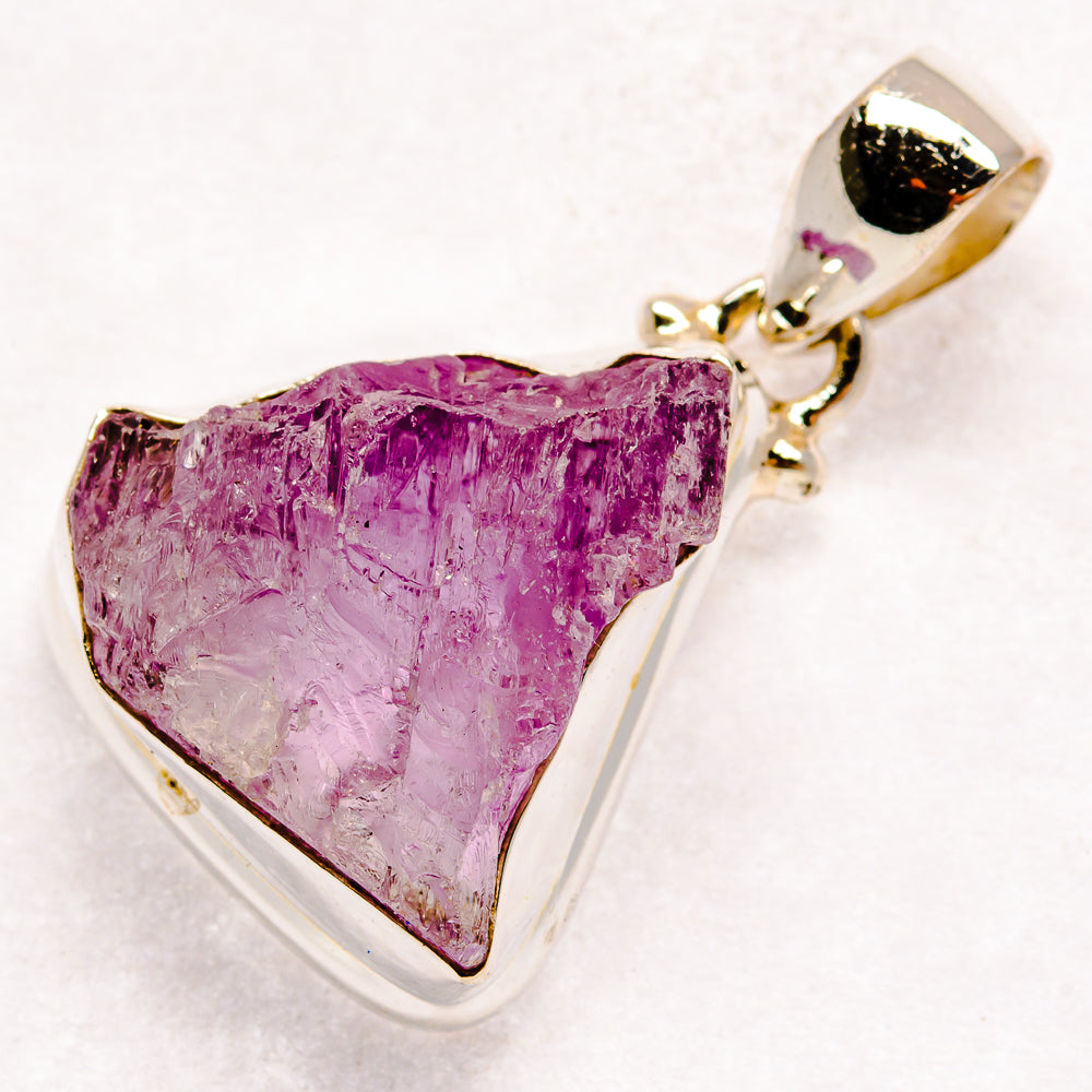 Kunzite Pendants handcrafted by Anasilvercos - PD21182