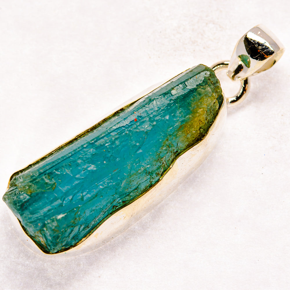 Aquamarine Pendants handcrafted by Anasilvercos - PD21186