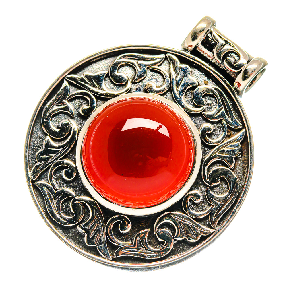 Carnelian Pendants handcrafted by Anasilvercos - PD21188
