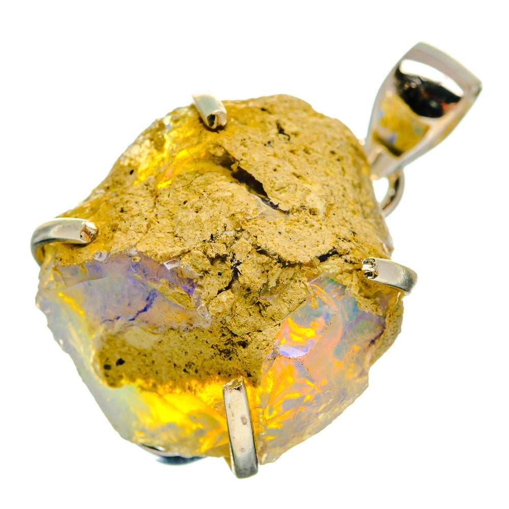 Ethiopian Opal Pendants handcrafted by Anasilvercos - PD21230
