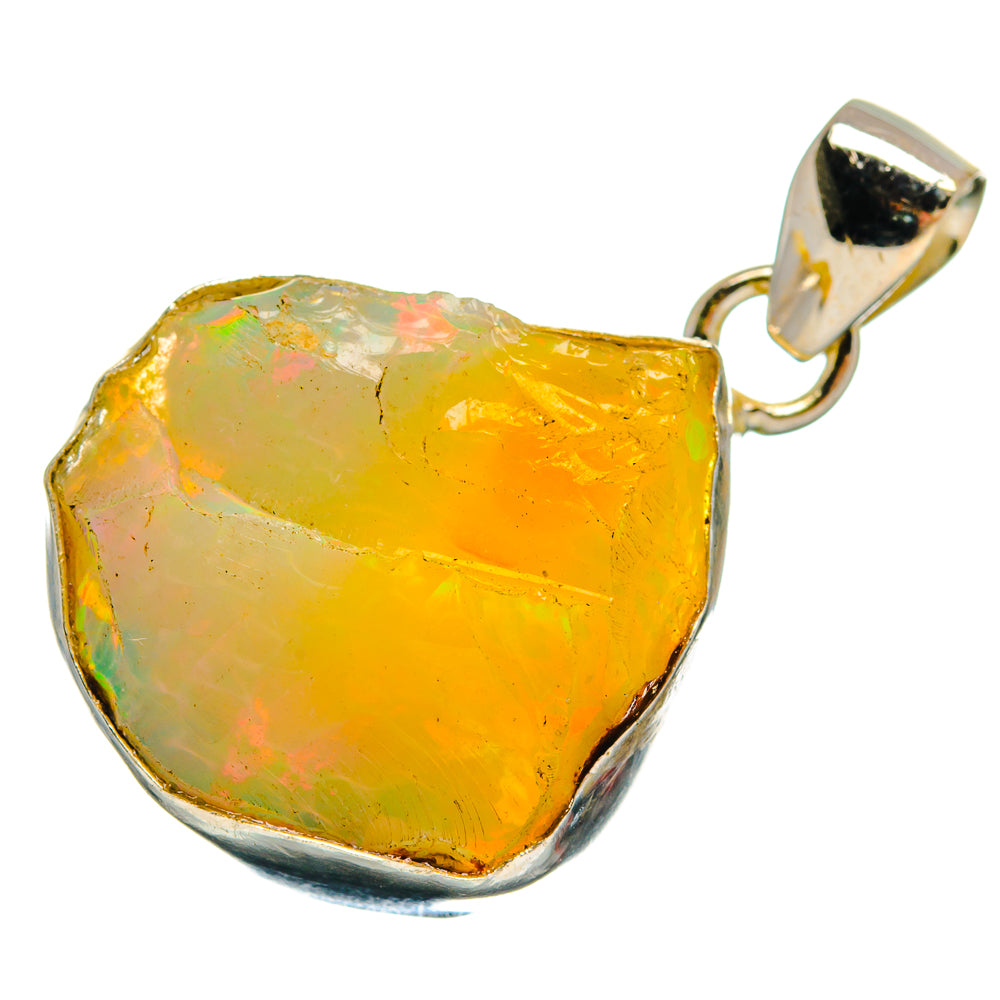 Ethiopian Opal Pendants handcrafted by Anasilvercos - PD21231